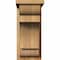 Ekena Millwork New Brighton Rough Sawn Corbel w/Backplate, Western Red Cedar, 8"W x 14"D x 18"H COR08X14X18NEB01RWR - alternate 2